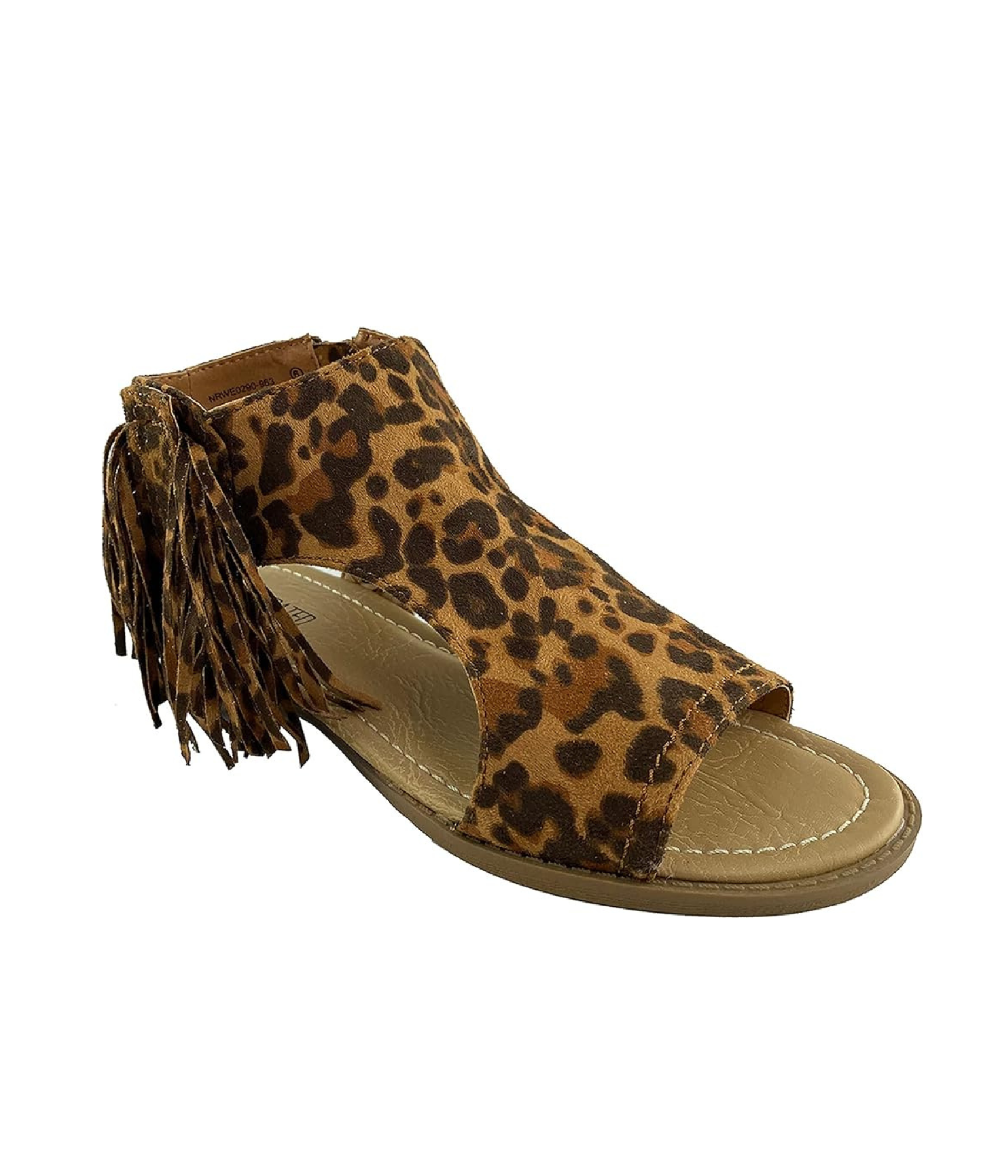 Jas Sandals in Leopard