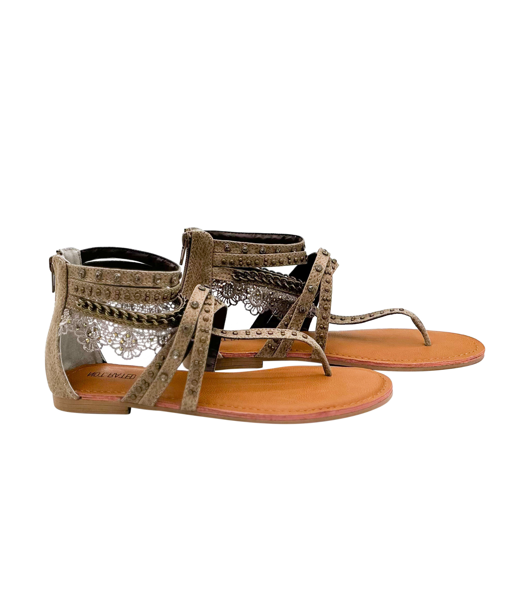 Not rated 2025 black sandals