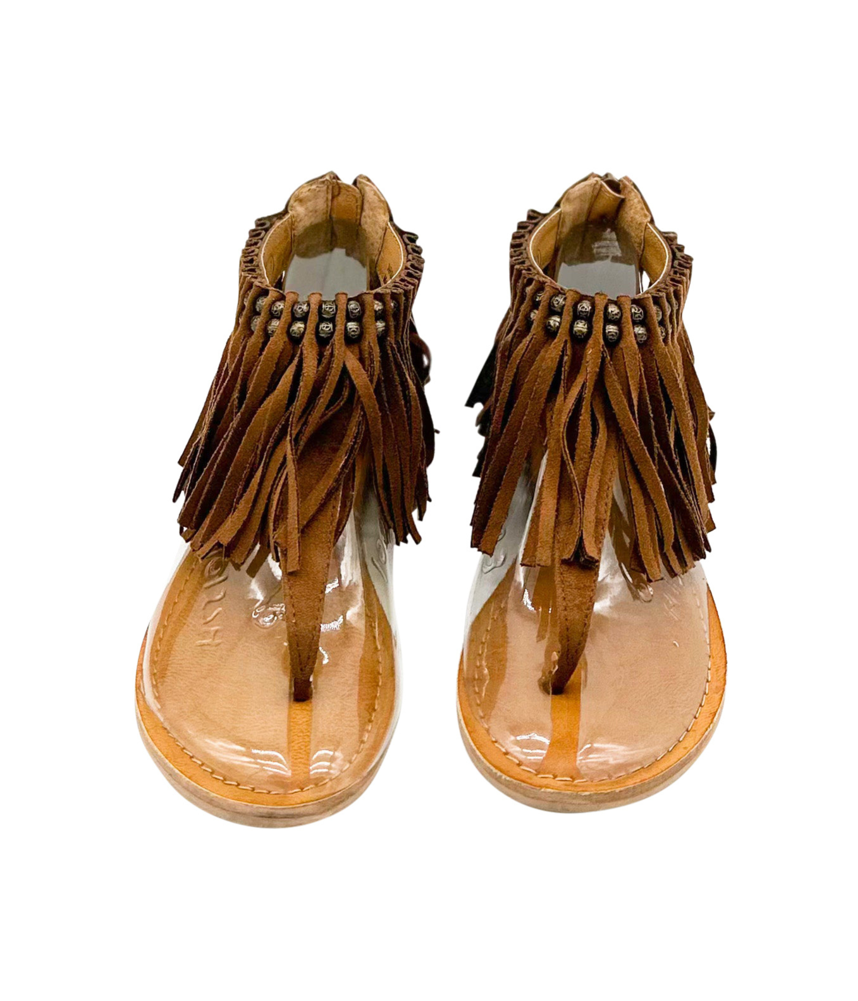 Solene Sandals in Tan