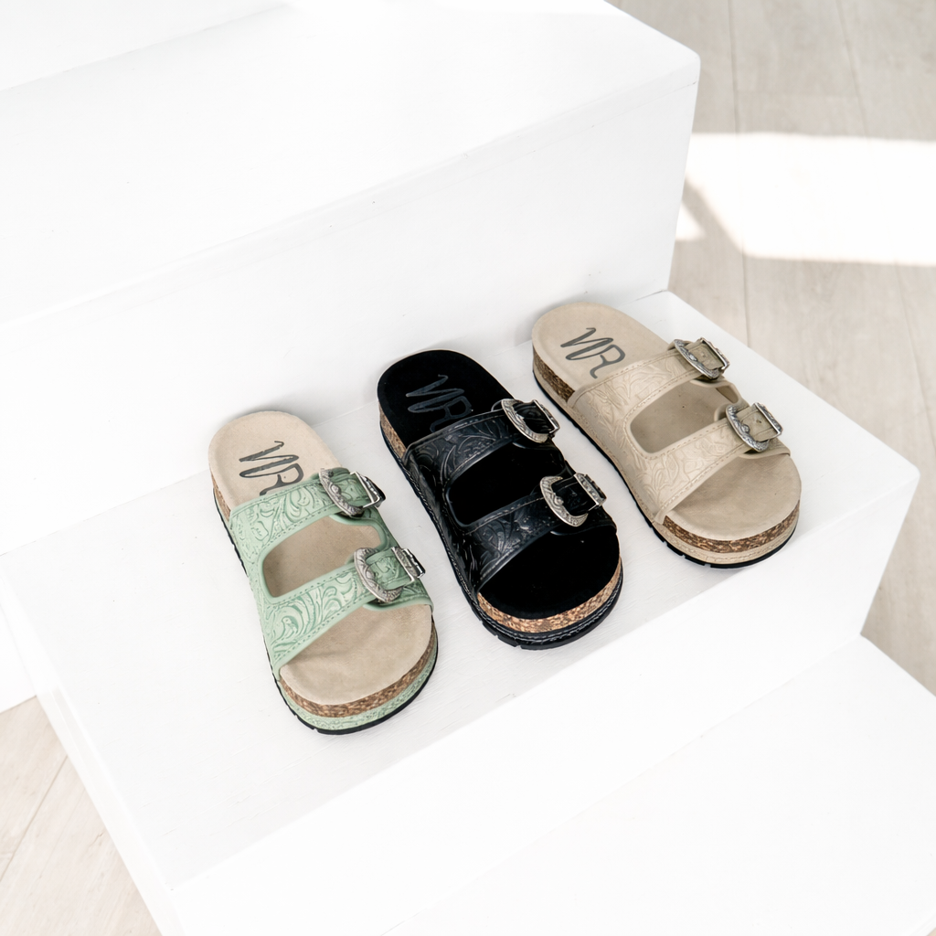 Morgana Western Sandal - Rural Haze