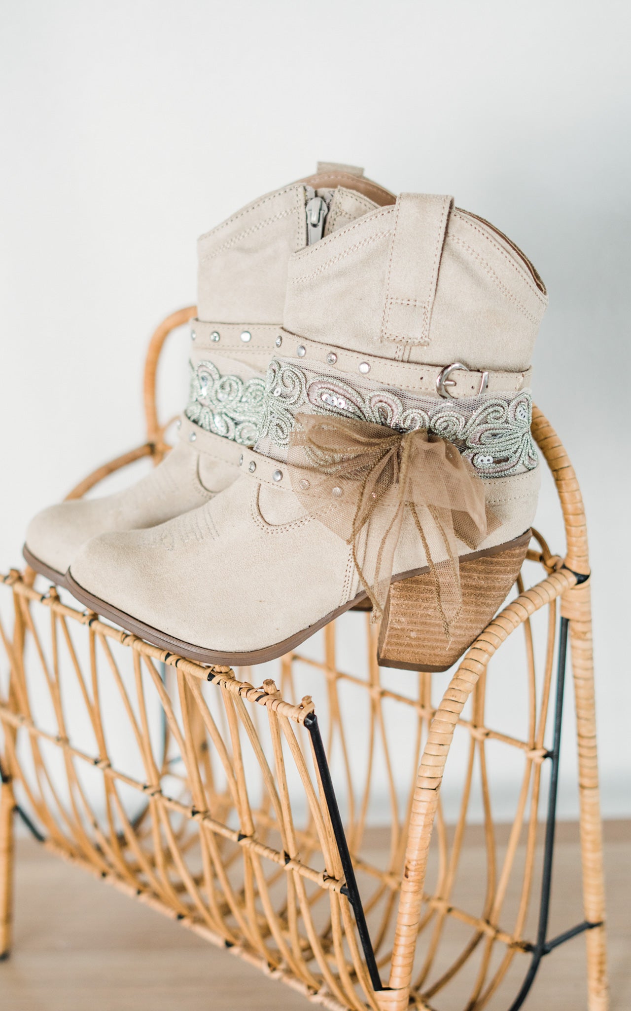 Stash Bootie in Cream