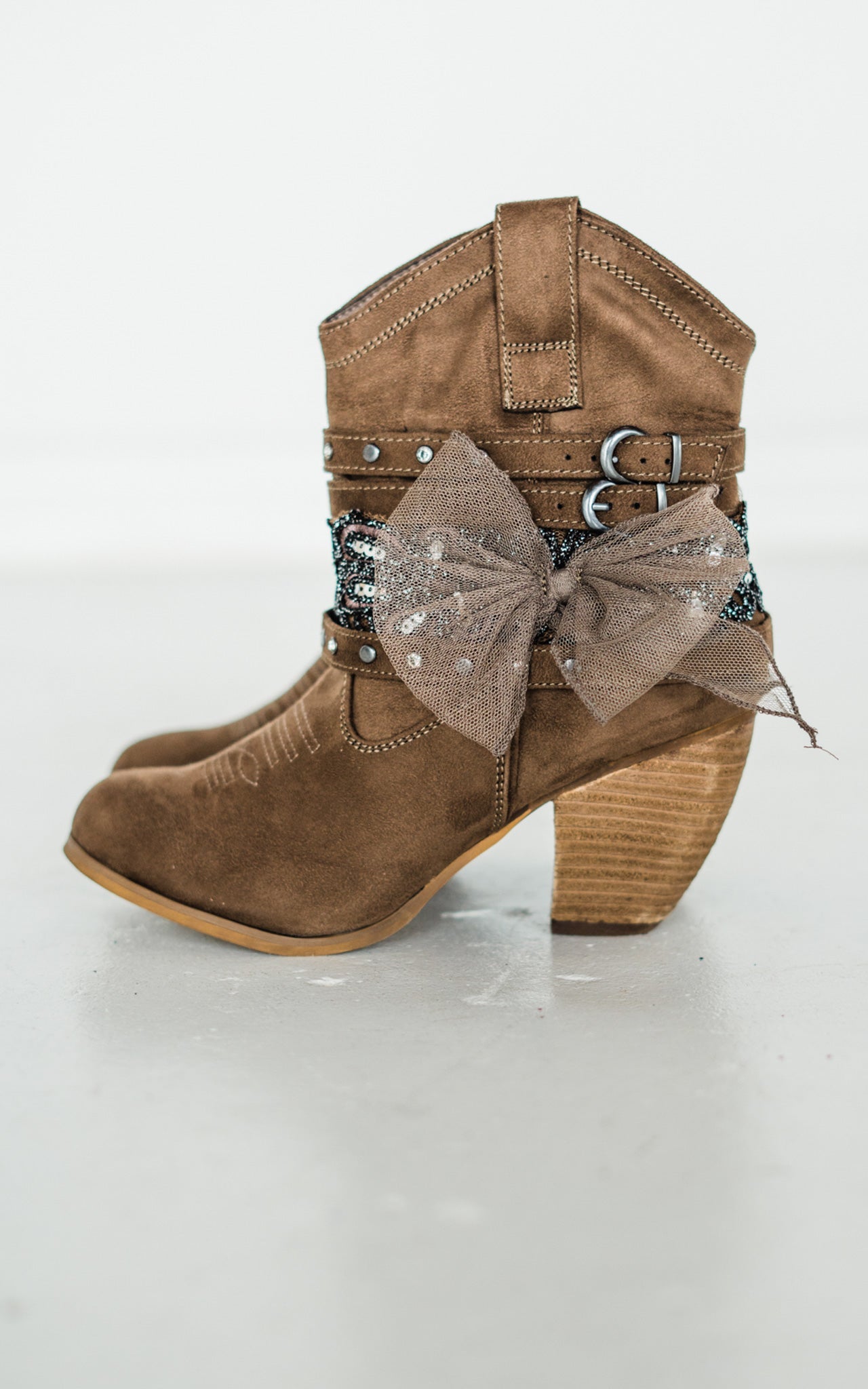 Stash Bootie in Taupe