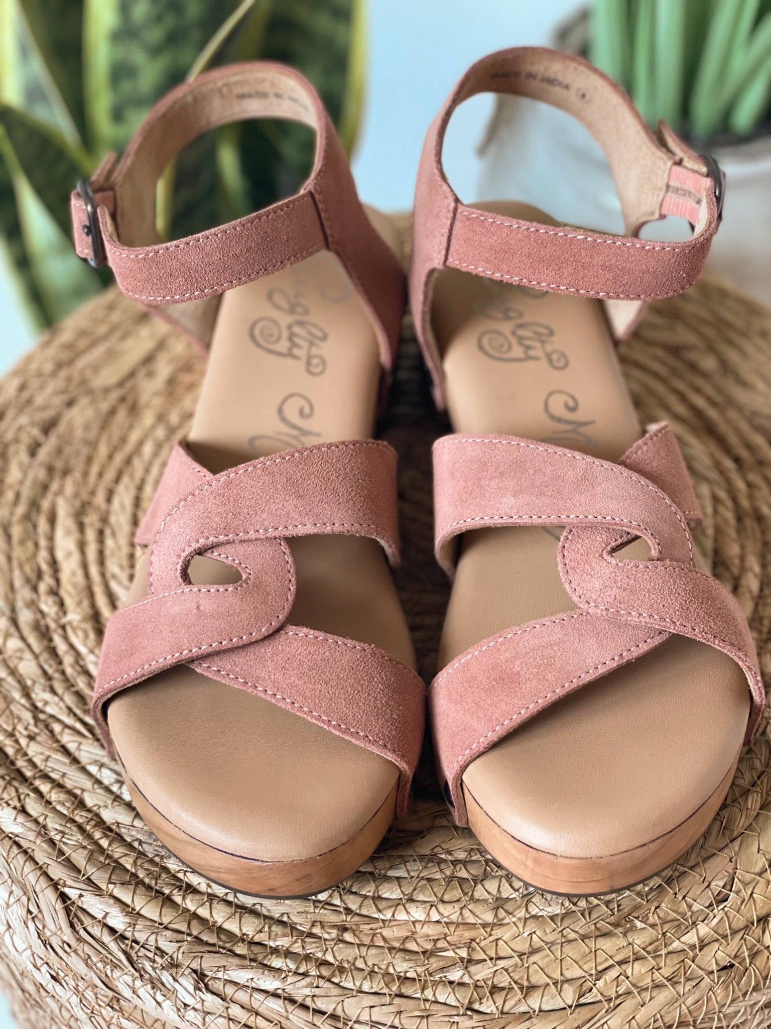 Strausse Sandals in Rose